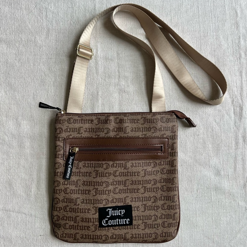 Y2K Juicy Couture Brown Shoulder Bag
